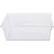 Rubbermaid Commercial Food Box, Plastic, 12-1/2 Gal Cap, 26"x18"x9", Clear RCP3300CLE - alternate 1